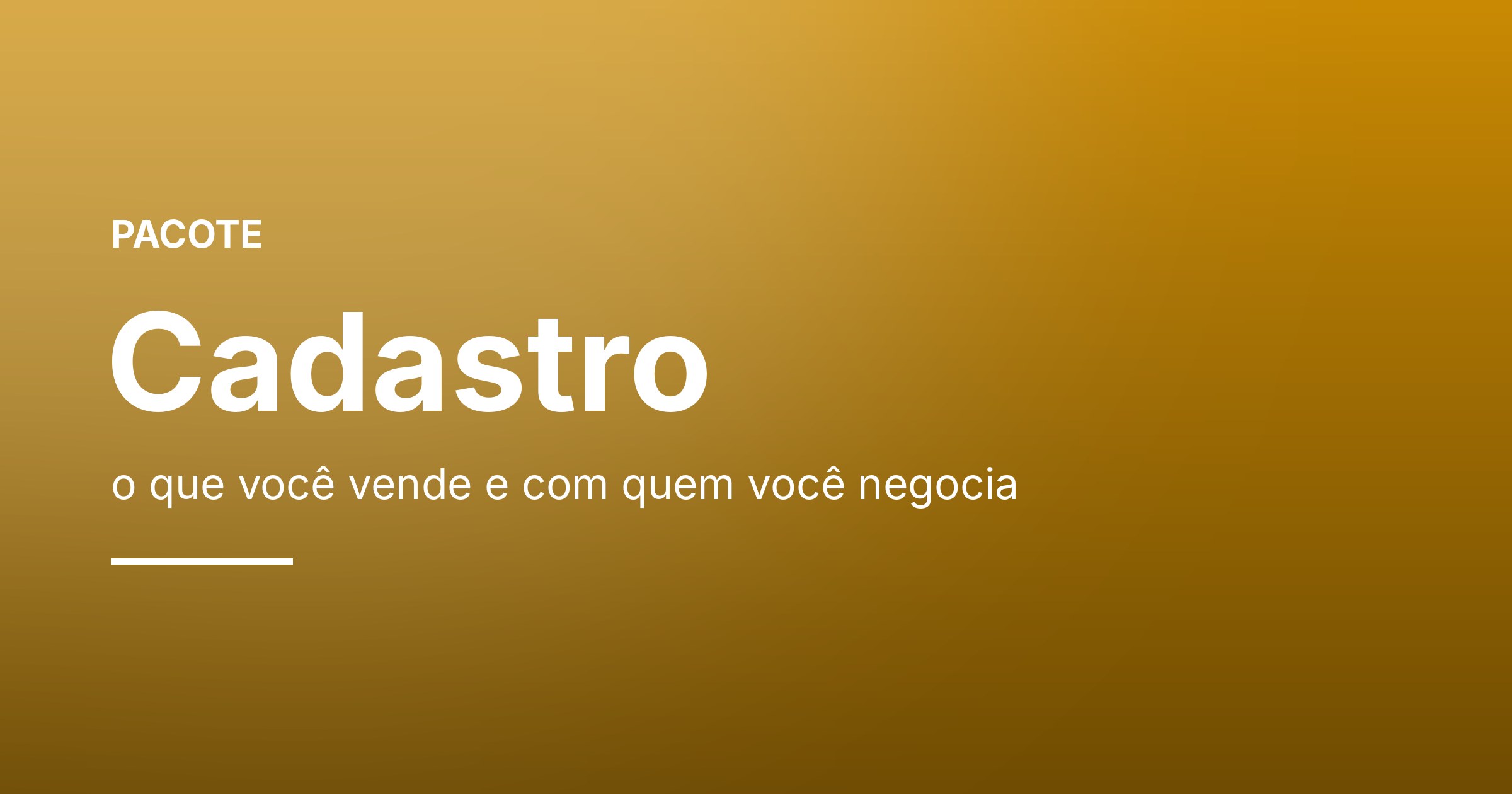 Cadastro